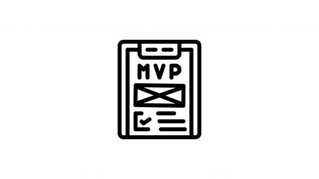 minimum viable product animated icon