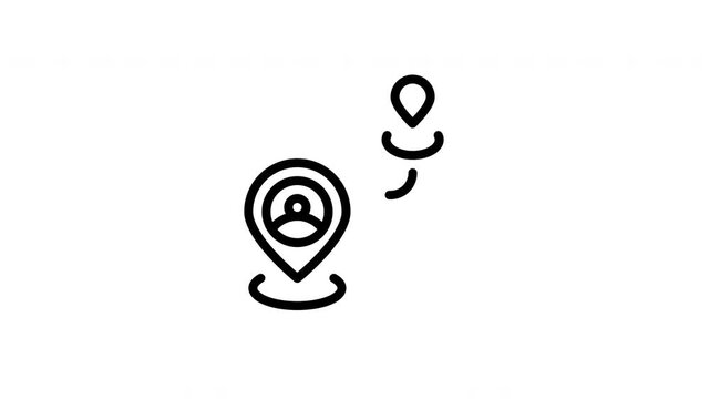 user journey map animated icon