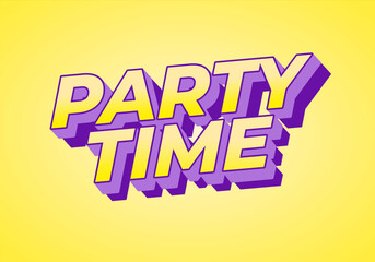 Good mood. Playful 3D typography with bright gradient tones and cheerful modern cartoon style