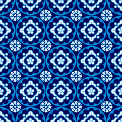 abstract seamless pattern ,blue background ,wallpaper 
