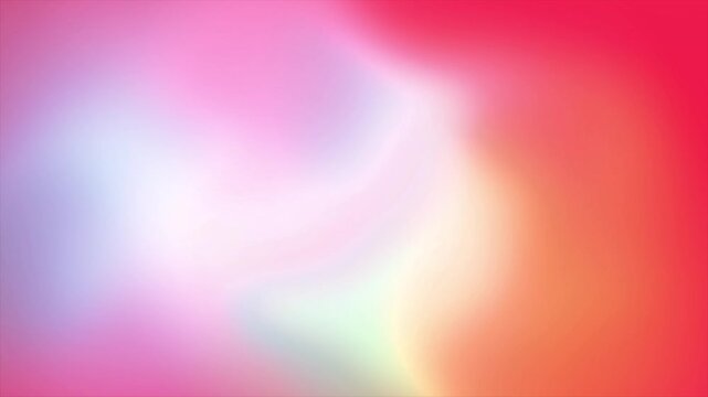abstract chromatic soft gradient pastel soft pink, opalite, and orange background (looping video)