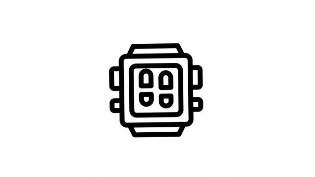 pedometer animated icon