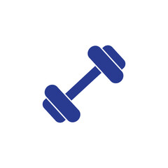 Achieve fitness goals with this dumbbell perfect for gym promotions or sport equipment ads, get your workout motivation now for a healthier lifestyle