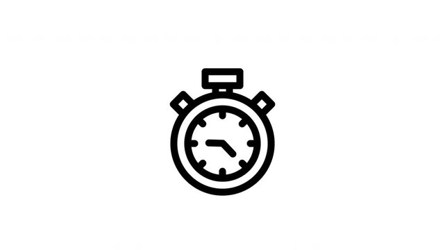 stopwatch animated icon