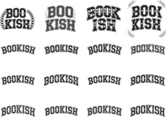 Fototapeta premium Floral Bookish SVG, Bookworm Book Lover