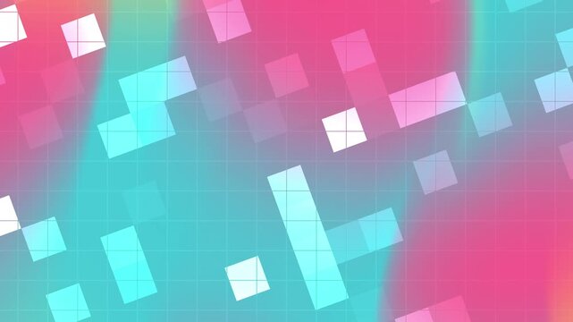 Abstract background with grid lines and square patterns ideal for tech presentations, digital designs, website backgrounds, and futuristic concepts.