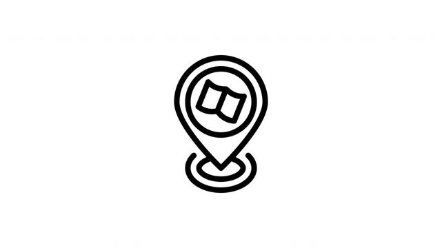 map animated icon