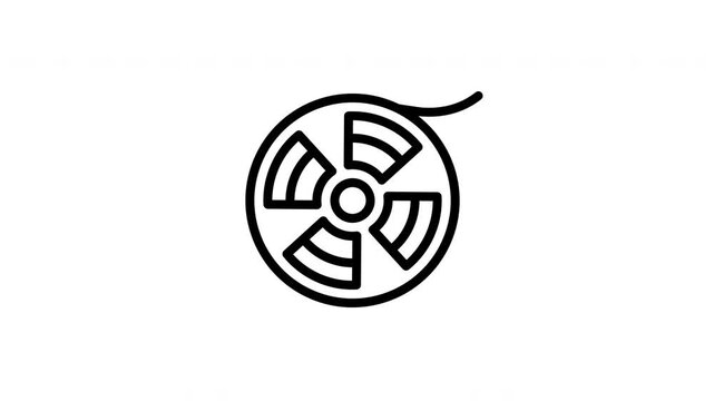 microfilm animated icon