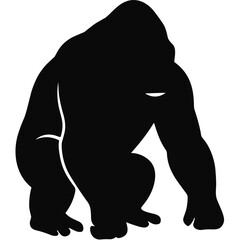 gorilla silhouette