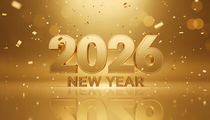 Happy New Year 2026 background