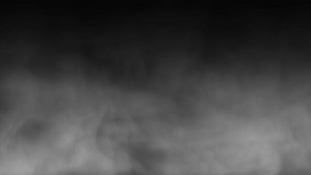 bstract texture background featuring an endless, looping animation of dense white smoke and powerful steam rising continuously like a massive fluid wall.