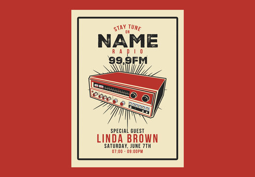 Radio Station Flyer