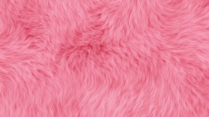 Pink Fur Texture Close Up for Backgrounds and Designs Soft Luxurious Fluffy Material Abstract Pattern Detailed Surface Studio Shot