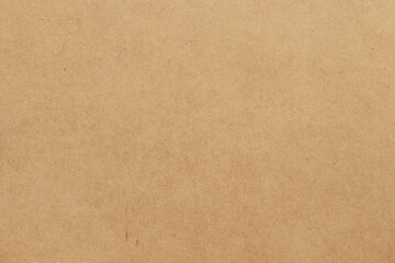 Brown cardboard sheet abstract background, texture of sepia color kraft paper with vintage pattern for design art work.