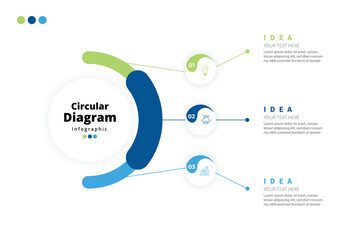 Modern infographic design