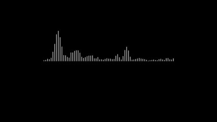Audio waveform spectrum animation with vibrant bars. Dynamic sound frequency visualizer. audio waveform spectrum animation. Dynamic music beat motion with rhythm and modulation. - Powered by Adobe