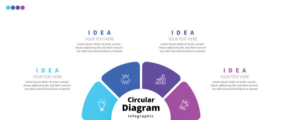Modern Infographic Chart Design Template