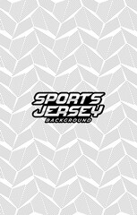 White pattern line background for jersey design