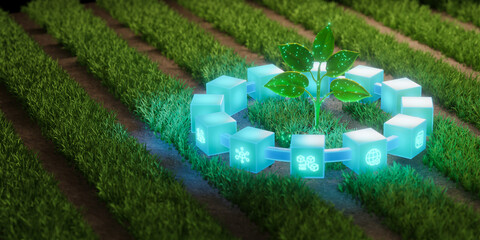 Blockchain Technology Driving Sustainable Agriculture and Smart Farming