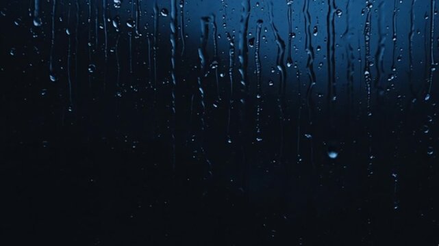 rain drops on window