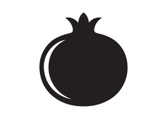 Pomegranate icon, Pomegranate vector