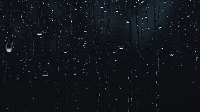 rain drops on window