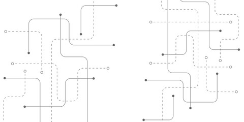 Abstract background with technology circuit board texture. Modern electronic motherboard texture. Creative idea for internet technology. Tech concept for header, web banner, website, presentation.