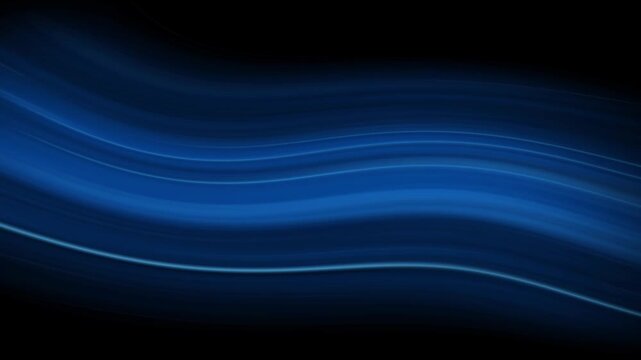 Colored air flow moving from right to left and increasing towards the end. Animation of air conditioner blowing cool wind, alpha channel .Freezing wind waves air blowing effect Air cooling process 4k.