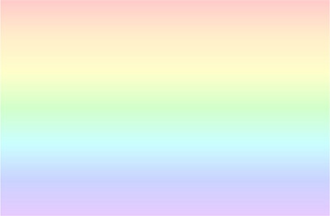 虹色シンプル背景　ボーダー