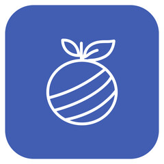 Orange icon vector image. Can be used for Morning and Breakfast.