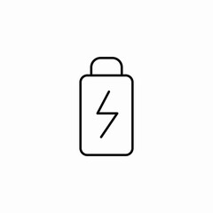 charging power battery icon sign vector