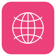 Worldwide Network icon vector image. Can be used for Web Hosting.