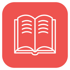 Books icon vector image. Can be used for Mall.