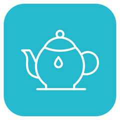 Teapot icon vector image. Can be used for Spa.