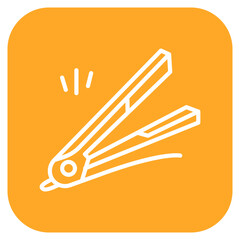 Hair Straightener icon vector image. Can be used for Spa.