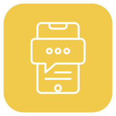 Chat icon vector image. Can be used for Web Marketing.