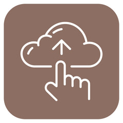 Cloud Sync icon vector image. Can be used for Online Marketing.