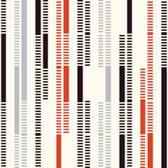 vector illustration of a thermometer  Presents a blue vertical striped pattern. Full-frame composition, blue-multicolor tone. Geometric style, design background