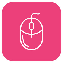 Computer Mouse icon vector image. Can be used for Online Education.