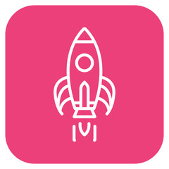 Spaceship icon vector image. Can be used for Science Fiction.