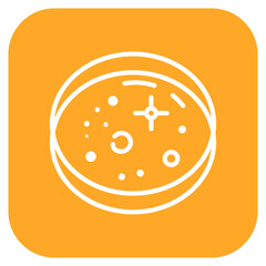 Petri Dish icon vector image. Can be used for Science Fiction.