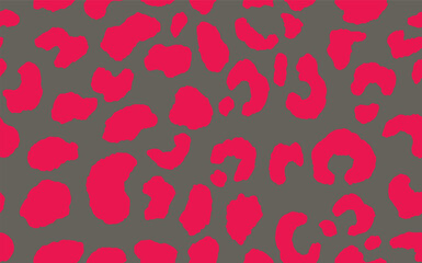Abstract modern leopard seamless pattern. Animals trendy background. Color decorative vector stock illustration for print, card, postcard, fabric, textile. Modern ornament of stylized skin.