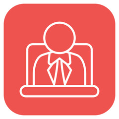 Management icon vector image. Can be used for Business Analytics.
