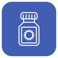 Antiviral Medication icon vector image. Can be used for Infectious Diseases.