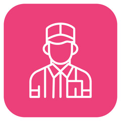 Referee icon vector image. Can be used for Rugby.