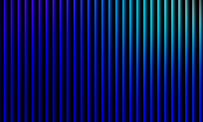 Futuristic abstract background with glowing blue vertical lines on black, creating a sense of depth, motion, and modern digital energy