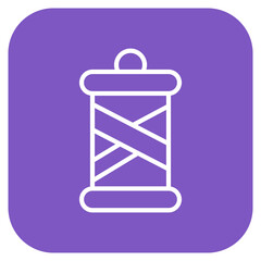 Thread icon vector image. Can be used for Fabric Features.