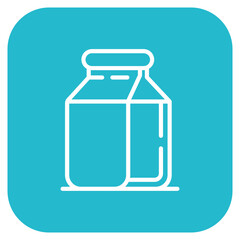 Dairy Item icon vector image. Can be used for Supermarket.