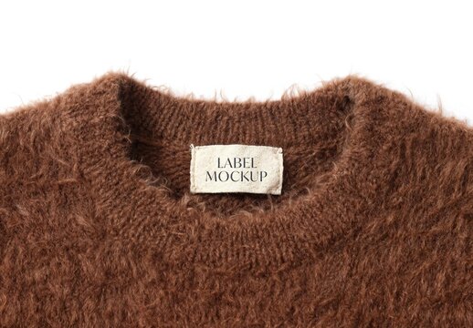 Sweater Label Mockup