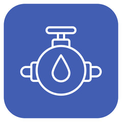 Gas icon vector image. Can be used for Manufacturing.